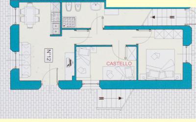Appartamento con 2 Camere da Letto