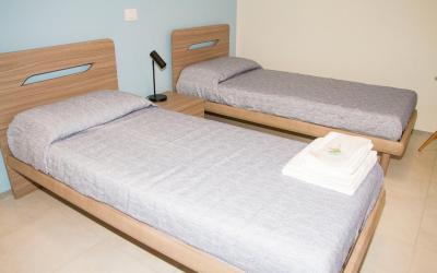 Camera Doppia con Letti Singoli con Terrazza