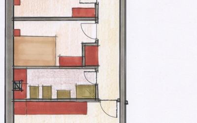 Appartamento con 2 Camere da Letto