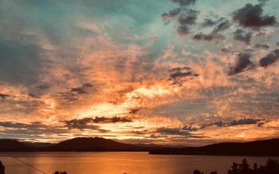 Camera Deluxe Matrimoniale/Doppia con Letti Singoli con Vista Lago 