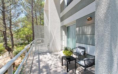 Chambre Lit King-Size Supu00e9rieure avec Terrasse