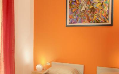 Camera Matrimoniale/Doppia con Letti Singoli con Bagno Privato e Balcone