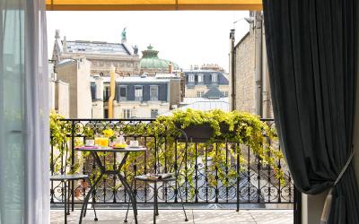 Chambre Double ou Lits Jumeaux Deluxe avec Terrasse