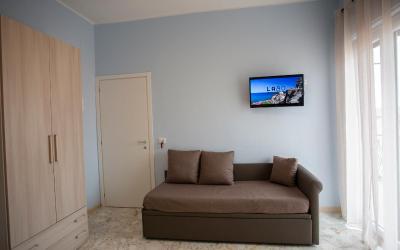 Camera Matrimoniale Deluxe con Balcone e Vista Mare