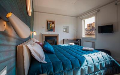 Camera Deluxe Matrimoniale/Doppia con Letti Singoli con Vista Cittu00e0