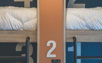 Lit dans Dortoir Mixte de 6u00a0Lits Lit dans Dortoir Mixte de 6u00a0Lits