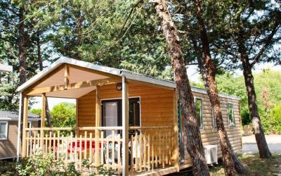 Panoramic Mobile Home u2013 4 People, 2 Bedrooms, Air conditioning, Tv and Covered Terrace