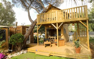 Tente Lodge 1u00a0Chambreu00a0-u00a0Shimmer