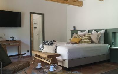 Chambre Lit King-Size - Vue sur Jardin