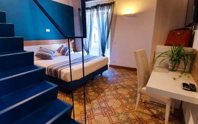 Camera Matrimoniale/Doppia con Letti Singoli con Vista Montagna