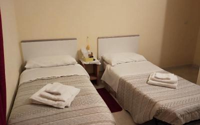 Camera Doppia con Letti Singoli con Bagno Privato 