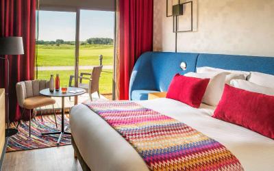 Chambre Lit King-Size Deluxe avec Terrasse et Vue - Rez-de-Chaussu00e9e
