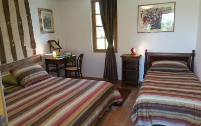 Chambre Triple avec Baignoire