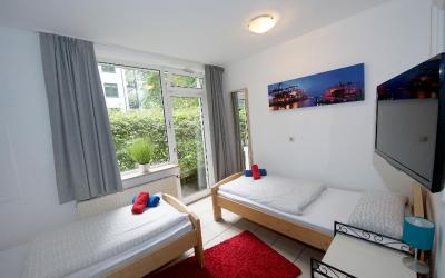 Standard Zweibettzimmer mit Gemeinschaftsbad
