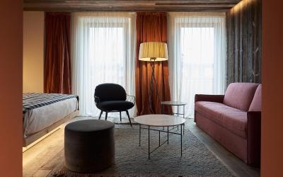 Camera Familiare con Vista Montagna