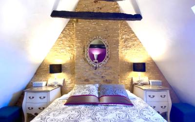 Chambre Doubleu00a0-u00a02u00e8meu00a0u00c9tage Mansardu00e9 