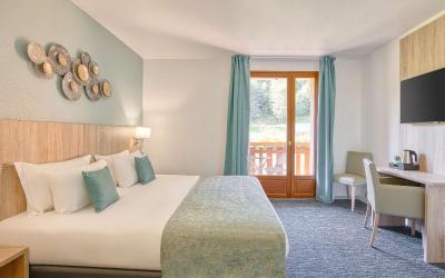 Chambre Lit King-Size Classique avec Vue sur Jardin