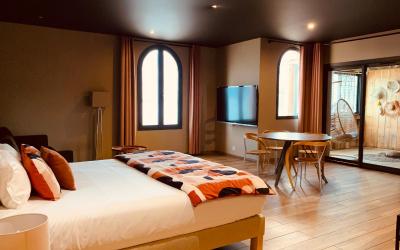 Chambre Quadruple avec Terrasse 