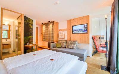 Camera Premium Matrimoniale/Doppia con Letti Singoli con Sauna