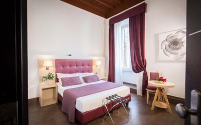 Camera Deluxe Matrimoniale/Doppia con Letti Singoli con Vista Giardino