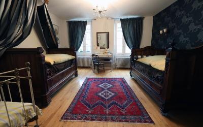 Chambre Lits Jumeaux avec Salle de Bains Privative