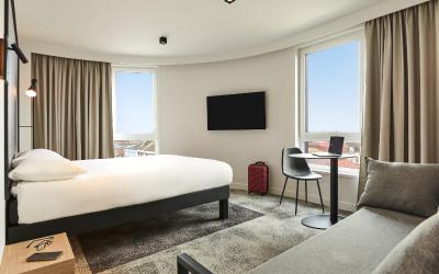 Chambre Familiale avec Lit Double et Canapu00e9-Lit