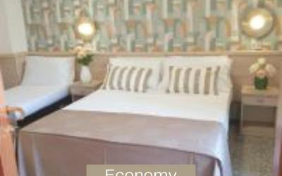 Camera Economy Matrimoniale/Doppia con Letti Singoli con Vista Mare