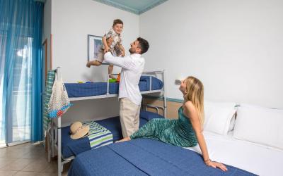 Camera Matrimoniale con 2 Letti Supplementari