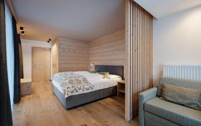 Camera Superior Matrimoniale/Doppia con Letti Singoli con Vista Montagna