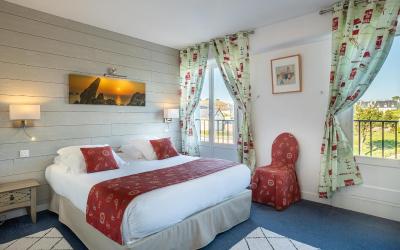 Chambre u00ab Ile Des Glenans u00bb avec Vue sur la Campagne et la Cour