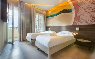 Camera Matrimoniale/Doppia con Letti Singoli con Bagno Privato