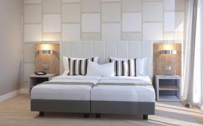 Camera Matrimoniale/Doppia con Letti Singoli con Vista Lago Parziale e Terrazza