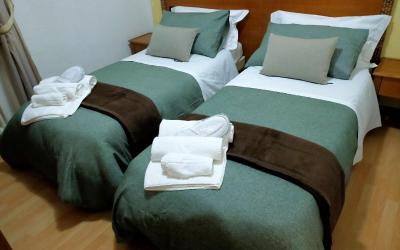 Camera Doppia con Letti Singoli con Bagno Privato 