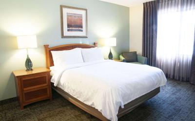 One-Bedroom Queen Suite with Roll-In Shower - Mobility Accessible