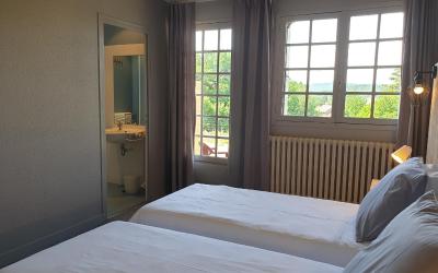 Chambre Lits Jumeaux - Vue sur Jardin