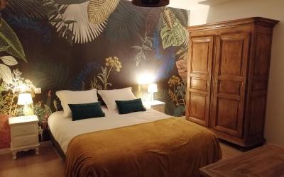 Chambre Lit King-Size - Vue sur Jardin