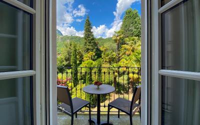 Camera Matrimoniale/Doppia con Letti Singoli con Vista Giardino