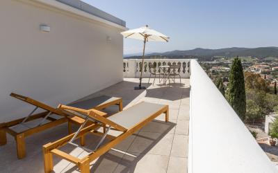 Chambre Double ou Lits Jumeaux Supu00e9rieure avec Terrasse