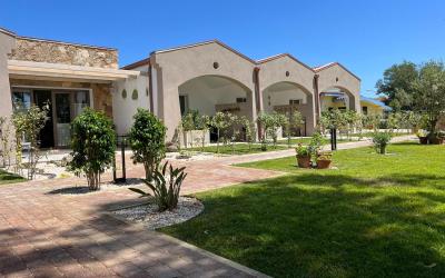 Camera Matrimoniale/Doppia con Letti Singoli con Vista Giardino