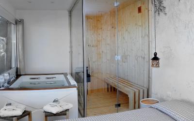 Casa con 1 camera da Letto, sauna e mini piscina con idromassaggio.