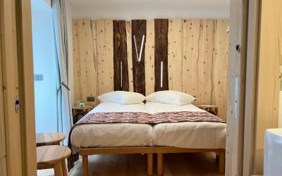 Camera Deluxe Matrimoniale/Doppia con Letti Singoli con Balcone