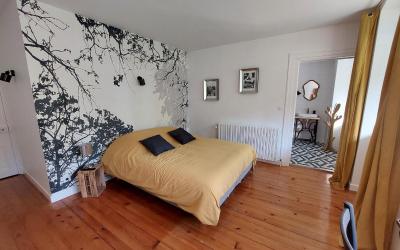 Chambre Lit Queen-Size avec Balcon