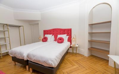 Chambre Double ou Lits Jumeaux - Accessible aux Personnes u00e0 Mobilitu00e9 Ru00e9duite