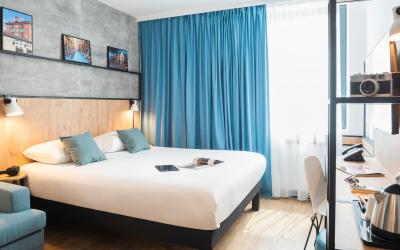 Chambre Double Premium avec Canapu00e9-Lit Chambre Double Premium avec Canapu00e9-Lit