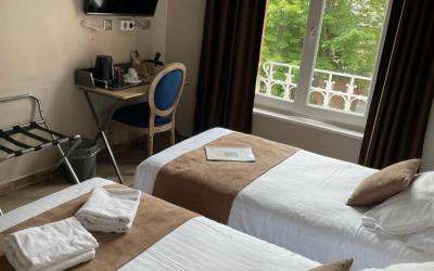 Chambre Lits Jumeaux - Vue sur Jardin Chambre Lits Jumeaux - Vue sur Jardin