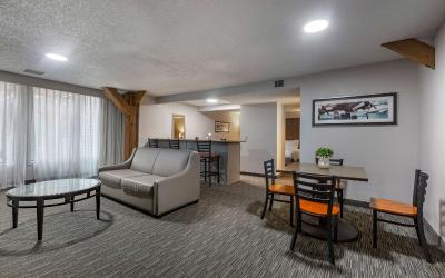One-Bedroom King Suite with Sofa Bed and Wet Bar