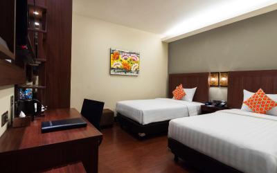 Kamar Superior Twin - Tanpa Jendela