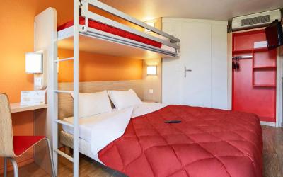 Chambre Triple - 1 Lit Double et 1 Lit Superposu00e9