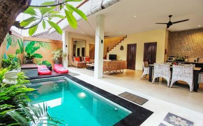 Vila 2 Kamar Tidur dengan Kolam Renang Pribadi Vila 2 Kamar Tidur dengan Kolam Renang Pribadi