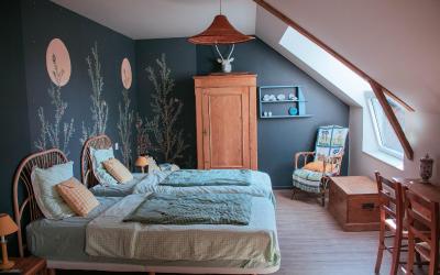 Chambre Lits Jumeaux - Vue sur Jardin